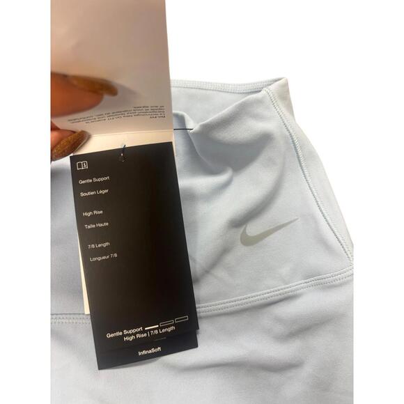 Nike Zenvy Women's High-Rise Legging Light Blue MSRP $100 - Picture 4 of 6